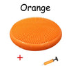 34CM Yoga Balls Pad Wheel Stability Balance Ball Massage Cushion for Fitness Pilates Pad Gym Exercise Balance Ball