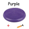 34CM Yoga Balls Pad Wheel Stability Balance Ball Massage Cushion for Fitness Pilates Pad Gym Exercise Balance Ball