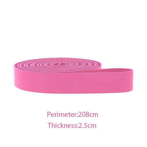 Elastic Ballet Foot Stretch Band Back Shoulder Flexibility Gymnastic Yoga Pilates Training Ballet Dance Resistance Band Pink