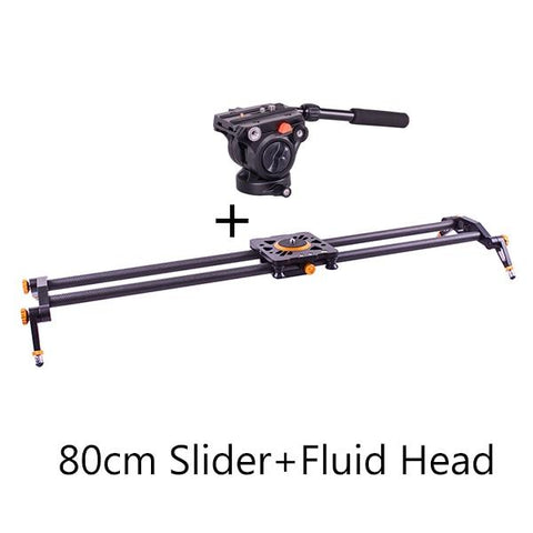 DIGITALFOTO Carbon fiber camera slider 10kg bear travel video slider dolly track dslr rail for Nikon Canon Sony videographer