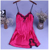 Brand New Chinese Women Robe Satin Nightgown Sexy Nightshirt Sleepwear Print Bath Gown Summer Casual Home Night Dress One Size