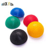 Yoga Half Ball Physical Fitness Appliance Exercise Balance Ball Point Massage Stepping Stones Yoga Balls Fitness for Home Gym