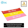 Dr.Qiiwi Elastic Resistance Bands Sets Gum Fitness Equipment Stretching Rubber Loop Band for Yoga Training Workout Exercise