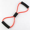 Resistance Bands 8 Word Fitness Elastic Rubber Loops Latex Pull Rope Sports Rubber Expander Band Yoga Pilates Unisex Exercise