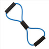 Resistance Bands 8 Word Fitness Elastic Rubber Loops Latex Pull Rope Sports Rubber Expander Band Yoga Pilates Unisex Exercise