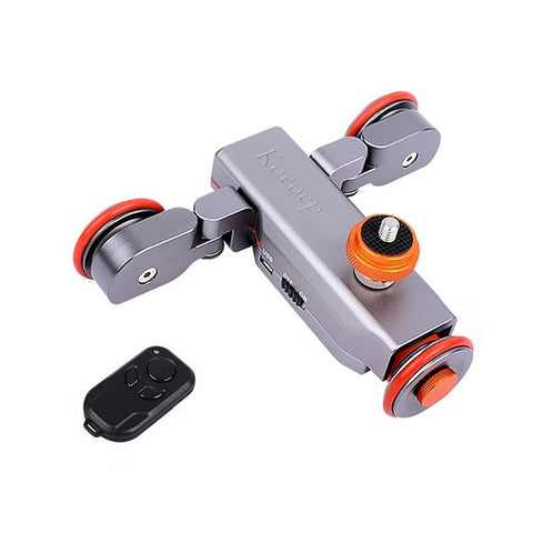 Electric Autodolly Car Wireless Remote Control Video Track Rail Slider for iPhones Canon And Nikon