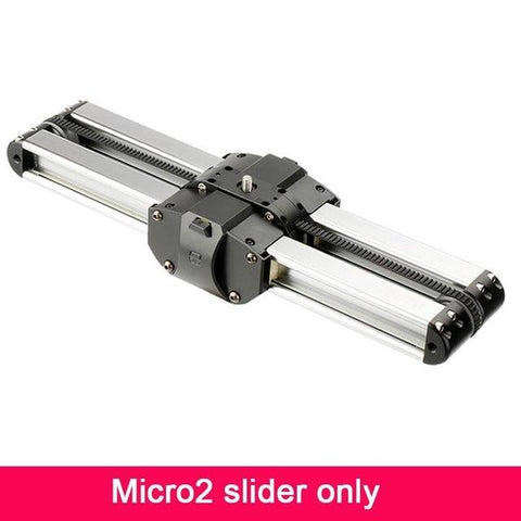 Aggiornato Micro 2 Professionale Videocamera Slider 33 cm Viaggio Track Slider Dolly Binario Macro per DSLR/ARRI Mini/ROSSO/BMCC