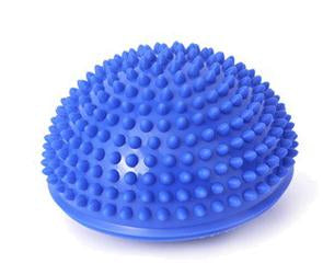 PVC Inflatable Half Yoga Balance Balls Massage Point Fit ball Exercises Trainer Stabilizer GYM Pilates Fitness Ball Pod