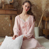 Long White Cotton Sexy V Neck Sleep Wear Night Shirt Home Dress Vintage Nightgown Princess Sleepwear 2019 Ladies Nightdress T350
