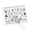 1pcs Water Nail Decals Xmas New Year Decorations Stickers For Nails Santa Claus Gift Sliders Tattoo Manicure Decor TRSTZ797-808