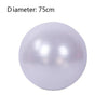 Exercise Yoga Ball with Free Air Pump 400 lbs Anti-Burst Slip-Resistant Balance Stability Swiss Ball for Fitness Core Strength