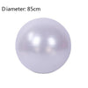 Exercise Yoga Ball with Free Air Pump 400 lbs Anti-Burst Slip-Resistant Balance Stability Swiss Ball for Fitness Core Strength