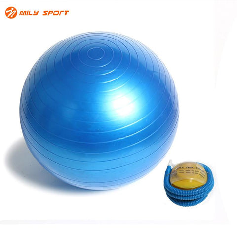 45CM Sports Fitness Yoga Ball Smooth Durable Gym Exercise Body-building Core Pilates Workout Balance Balls With Air Pump