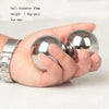 Solid steel baoding ball iron fitness handball middle-aged sensory ball turn message medicine balls 1pair