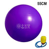 New Yoga Balls Gym Sports Pilates Fitness Ball Balance Fitball Exercise Workout Massage Ball 55cm 65cm