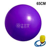 New Yoga Balls Gym Sports Pilates Fitness Ball Balance Fitball Exercise Workout Massage Ball 55cm 65cm