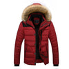 DIMUSI Mens Winter Jacket Male -25 'C Thick Thermal Cotton Parka Coats Mens Casual Faux Fur Collar Hoodies Jackets 6XL,TA270