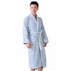 High-end bathrobe men  cotton women nightgown mens sleepwear blanket towel fleece thick lovers long soft  autumn winter
