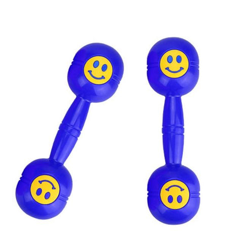 DMAR  2pcs Dumbbells Portable For Kids Toys Fitness Weights Aerobic Exercise Puzzle Toys For Children