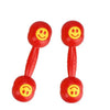 DMAR  2pcs Dumbbells Portable For Kids Toys Fitness Weights Aerobic Exercise Puzzle Toys For Children