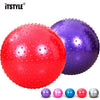 ITSTYLE Sports Yoga Balls Point Fitness Gym Balance Fitball Exercise Pilates Workout Barbed Massage Ball 55cm 65cm 75cm 85cm