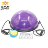 58cm Yoga Balance Balls Fitness Gym Workout Half Yoga Ball Exercises Fitness Balance Trainer Balls with Strings & Pump