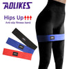 Gym Hip Resistance Bands Fitness Equipment Training Exercise Yoga 120lbs Booty Legs Thigh Arm For Warmup Squats Peach Buttock