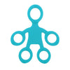 YOUGLE Finger Hand Grip Silicone Ring Gripper Strengthener Exerciser Trainer Resistance Band Fitness Expander Stretcher 3 Levels