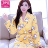 Flannel Hooded Bathrobe Men Kimono Hombre Solid Bath Robes Male Nightgown Long Sleeve Sleepwear Pajamas Lounge Homewear Men