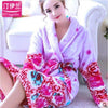 Flannel Hooded Bathrobe Men Kimono Hombre Solid Bath Robes Male Nightgown Long Sleeve Sleepwear Pajamas Lounge Homewear Men