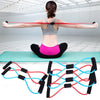 8 Word Chest Fitness Gum Rubber Latex Resistance Fitness Equipment Stretch Sport Training Elastic Band Slimming Accessories