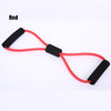 8 Word Chest Fitness Gum Rubber Latex Resistance Fitness Equipment Stretch Sport Training Elastic Band Slimming Accessories