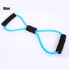 8 Word Chest Fitness Gum Rubber Latex Resistance Fitness Equipment Stretch Sport Training Elastic Band Slimming Accessories