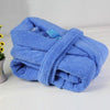 Cotton men bathrobe Men's robe thick long Towel fleece warm soft winter nightgown women nightdress ladies home hotel loves
