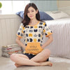 Pajamas for Women Home Clothes Pyjamas Pijama Female Sleepwear Homewear Plus Size Cotton Pajama Set Kawaii Night Suit Nightwear