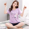 Pajamas for Women Home Clothes Pyjamas Pijama Female Sleepwear Homewear Plus Size Cotton Pajama Set Kawaii Night Suit Nightwear
