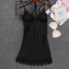 Fashion 2018 NEW Sexy Strap Top Robe Summer Womens Sleepwear Casual Faux Silk Home Wear Nightwear Bath Gown Size M-XXL