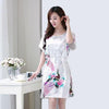 Fashion 2018 NEW Sexy Strap Top Robe Summer Womens Sleepwear Casual Faux Silk Home Wear Nightwear Bath Gown Size M-XXL