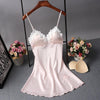 Brand New Chinese Women Robe Satin Nightgown Sexy Nightshirt Sleepwear Print Bath Gown Summer Casual Home Night Dress One Size