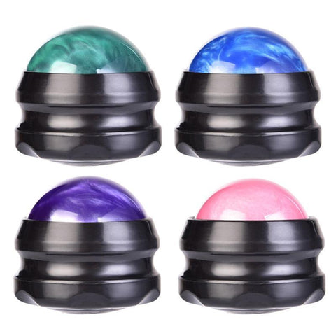 New Pilates Hand Manual Resin Rolling Massage Ball Health Fitness Bodybuilding Medicine Myofascial Release Ball Roller
