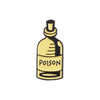 Gothic Dark Skull Crystal Ball Magic Book Medical Medicine Stove Heart Cross Time Hourglass Witch Magic Stick Badge Brooch Pins