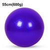 Mounchain Yoga Exercise Ball Anti-Slip Ball Chair Anti-Burst Balance Ball Extra Thick Birthing Ball with Pump