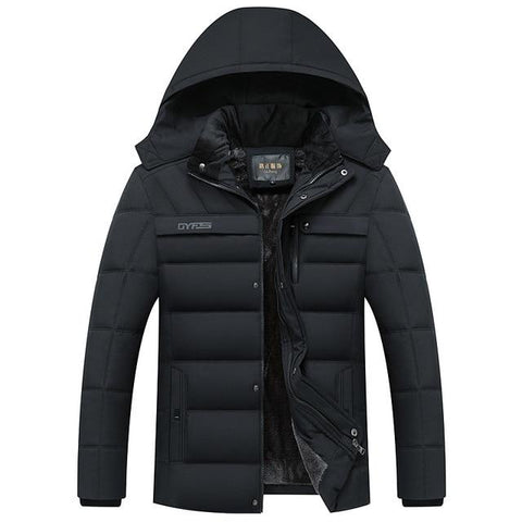 FAVOCENT Winter Jacket Men Thicken Warm Men Parkas Hooded Coat Fleece Man's Jackets Outwear Windproof Parka Jaqueta Masculina