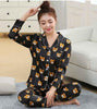 New Arrivals 2018 Lovers Pyjamas Women Silk Satin Pajama Sets Cartoon Bear Couple Pajamas For Women Sleepwear Sets Pijama Mujer