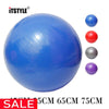 ITSTYLE Sports Yoga Balls Bola Pilates Fitness Gym Balance Fitball Exercise Pilates Workout Massage Ball 45cm 55cm 65cm 75cm