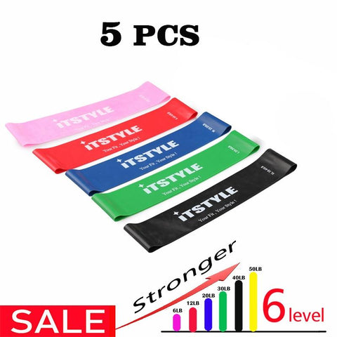 Resistance Bands Strength Training Elastic Workout Rubber Loop band For Fitness Gym Yoga Pilates  Expander