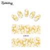 Rolabling Water Transfer decal Marble series Nail Stickers wraps sliders Decoration nails accessories Sticker Nail Art