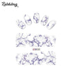 Rolabling Water Transfer decal Marble series Nail Stickers wraps sliders Decoration nails accessories Sticker Nail Art