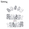 Rolabling Water Transfer decal Marble series Nail Stickers wraps sliders Decoration nails accessories Sticker Nail Art