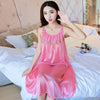 Yidanna 2018 Lace Nighties Lingerie Homedress Sexy Sleep Clothing Women Nightgowns Silk Sleepshirts Sleeveless Sleepwear Summer